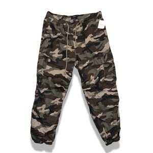 Forever 21 Plus Camo Cargo Jogger Pants 2X New With Tags